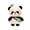 Sans Bambou, variante sur HILABEE Jouets Panda en Peluche Dessin Animé Cadeaux Créatifs Ornements de Sofa Accompagnent Jouet de Sommeil pour Sans Bambou
