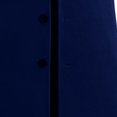 thumbnail image 5 of EGNMCR Jackets for Men Fall/winter New Style Plus Cotton Solid Color Woolen Lapel Men's Overcoat Jacket, 5 of 5