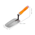 thumbnail image 2 of HAMPPLIES Stainless Steel Concrete Trowel Metal Flat Tool for Wall Repair and Tile Installation 1Pcs, 2 of 8