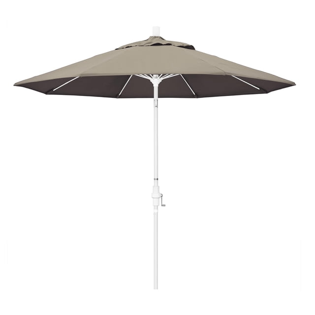 California Umbrella Parasol de Patio 9 Pieds Taupe