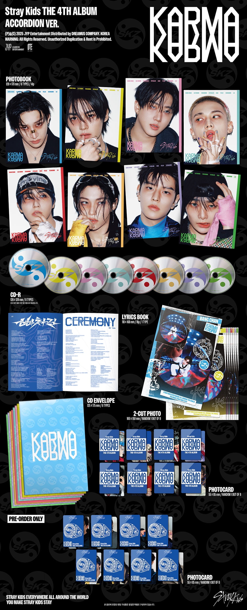 STRAY KIDS - [KARMA] 4th Album CEREMONY Version - Walmart.ca