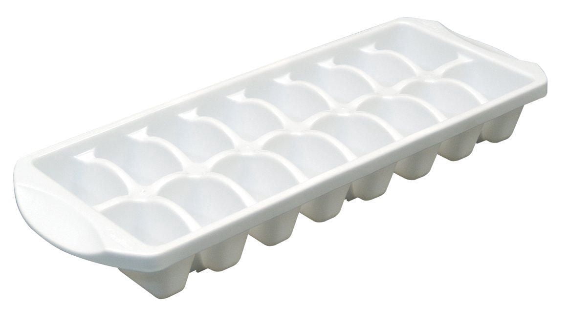 Sterilite Stacking Ice Cube Tray - White