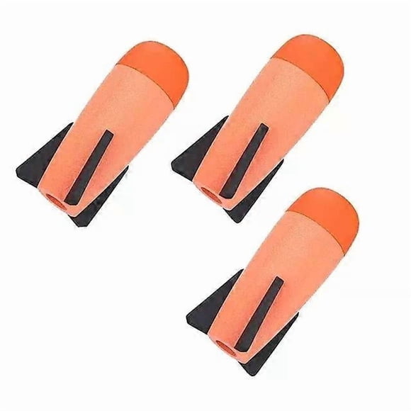 Foam Mega-Missile Refill Pack Toy Bullets Accessories Compatible for Nerf Rocket N-Strike Elite Series Missile Blaster Launcher