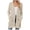 Beige, variant on WUANDIXFA Womens Sweaters Women Fall and Winter Casual Long Sleeve Cardigan Mid Length Solid Color Knitted Cardigan with Pockets Pink,S