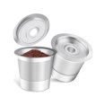 thumbnail image 4 of XEOVHV Reusable K Cups Coffee Pods, Universal Stainless Steel Refillable Reusable K Cup Coffee Filters, 4 of 8