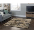 thumbnail image 3 of Tapis Bijou PatchWork beige et bleu de 5 pi x 7 pi 6 po, 3 of 3