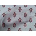 thumbnail image 4 of oneOone Coton Popeline Feuilles & Imprimé Floral Bloc 1 Yard 42 Inch Wide, 4 of 5