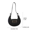 thumbnail image 3 of One Shoulder Crossbody Bag Leather Large Capacity Multi Compartment Women Bag, 3 of 3