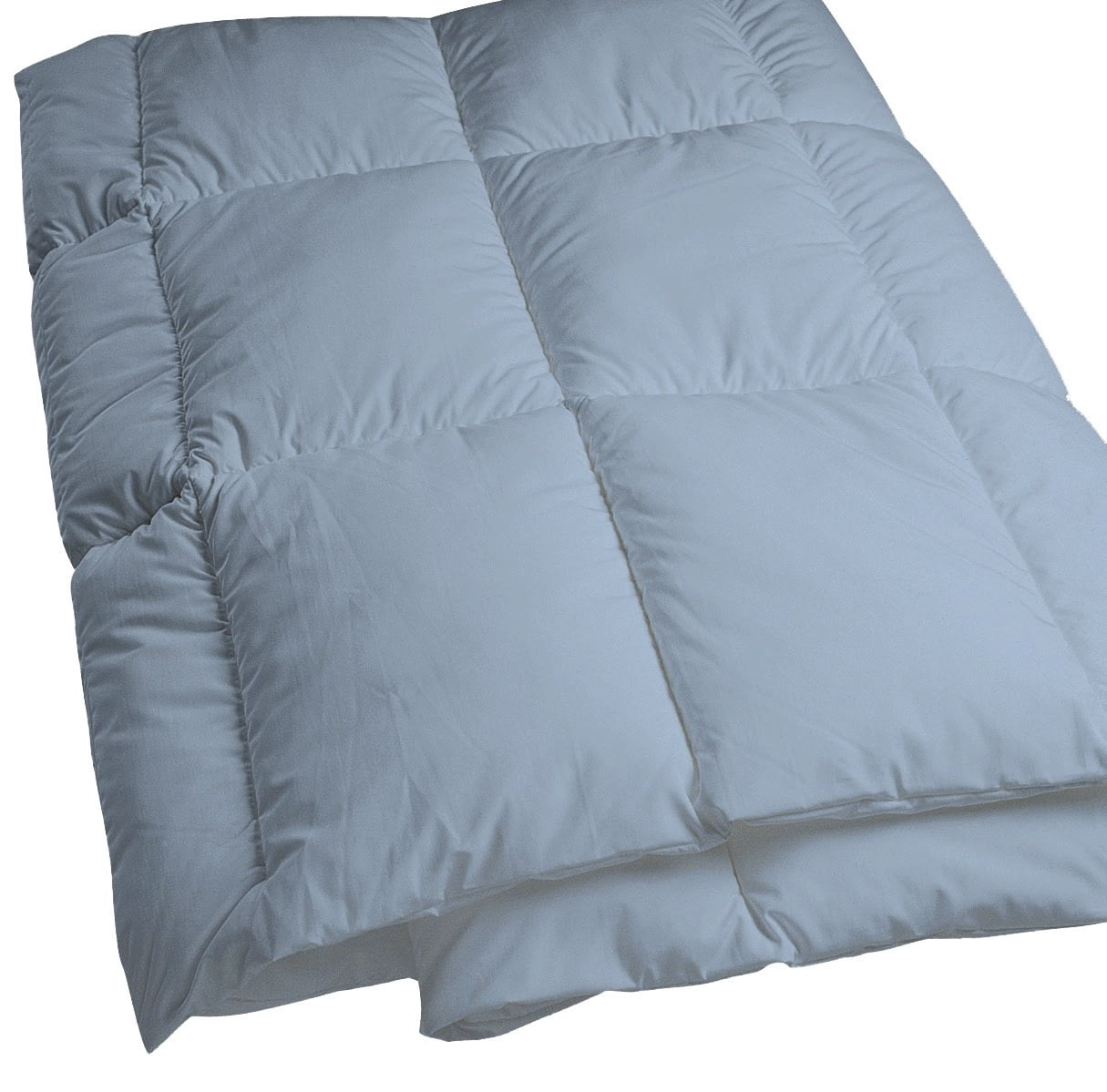 Dust Mite- and Allergen-Proof Comforter; “DreamFill/Premium Microfiber” (Twin; Blue/Gray)