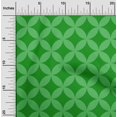 thumbnail image 2 of oneOone Cotton Flex Green Fabric Geometric Sewing Craft Projects Fabric Prints By Yard 40 Inch Wide, 2 of 4
