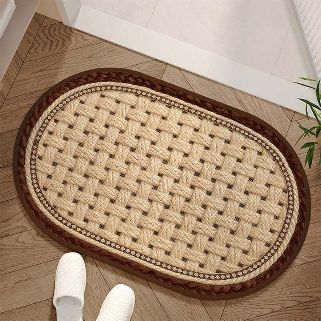 Bath Mat Non Slip Bathroom Shower Mat, Bath Rugs Non Slip Washable, Quick Dry Shower Mat Mat for Bathroom