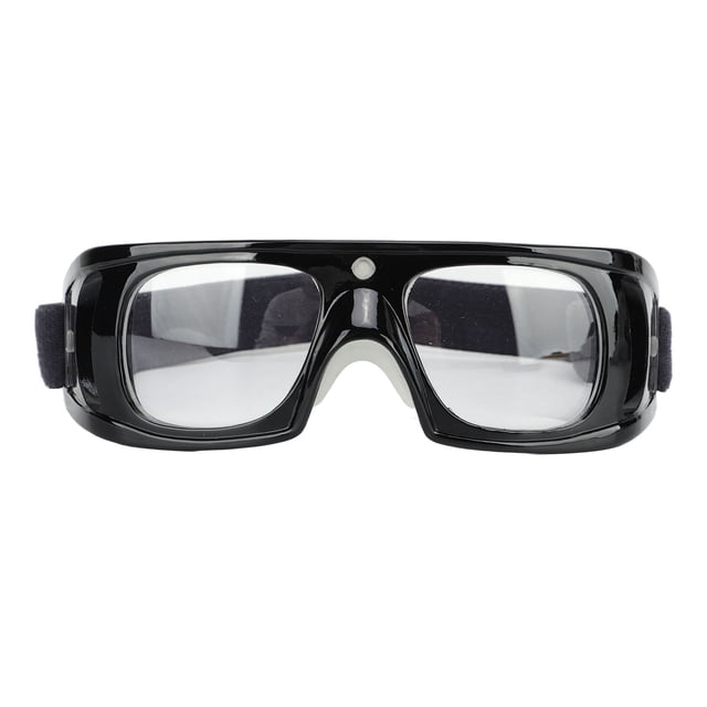Sport Goggles, Regulable Design Protective Basketball Glasses Curved PC Material Fit Frame Impact Sports Protective Glasses for Kids