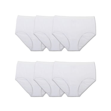 Culottes en coton Fruit of the Loom pour femmes, paquet de 6