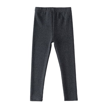 QIPOPIQ Girls Basic Solid Leggings Clearance