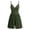 Army Green#plus size romper shorts for curvy women, variant on SZJXBUY Women's Jumpers And Rompers Flowy Summer V Neck Sleeveless Rompers One Piece Spaghetti Strap Wide Leg Shorts Overalls Short Jumpsuit with Pockets Army Green,XXL