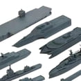 thumbnail image 3 of 17 Pieces Naval Ship with Small Scale Model Planes for Boys Girls Adult Kids Gray, 3 of 8