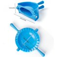 thumbnail image 3 of Empanada Maker Dumpling Mold, 4 Inch Ravioli Pierogi Press, 2 in 1 Dough Cutter Sealer, Plastic Calzone Pot Pie Maker, Kitchen Tool for Hand Pie Turnover Samosa Gyoza, A Chaotic Mold, 3 of 5