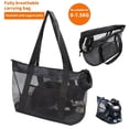 thumbnail image 4 of Heliisoer PVC Breathable Mesh Panoramic Pet Cats Bag Single Shoulder Bag Foldable And Washable Carrying Bag When Going Out, 4 of 8