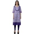 thumbnail image 2 of Moomaya Kurti Droite de Designer pour Femmes Tunique Indienne Imprimée Haut Long Kurta, 2 of 6