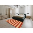 thumbnail image 4 of Ahgly Company Indoor Rectangle Abstract Orange Abstract Area Rugs, 6' x 9', 4 of 6
