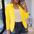 thumbnail image 1 of AherBiu Cardigan pour Femmes Léger Décontracté 2025 Mode Automne Hiver Extérieur Coupe Ajustée Ouvert à l'Avant Vestes, 1 of 6