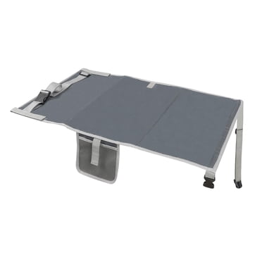 Bunblic Repose-Pieds d'Avion pour Enfants Lit de Voyage Accessoires de Voyage Pratique Léger Ajustable Compact Rallonge de Siège Repose-Pieds Hamac Noir