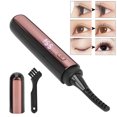 thumbnail image 4 of Heated Eyelash Brush, 4 Level Temp Electric Eyelash Curler  For Salon For Home Black,White, 4 of 8