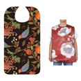 thumbnail image 4 of Mealtime Waterproof Printing Cotton Cloth Bib Crumb for Elderly type 2, 4 of 8