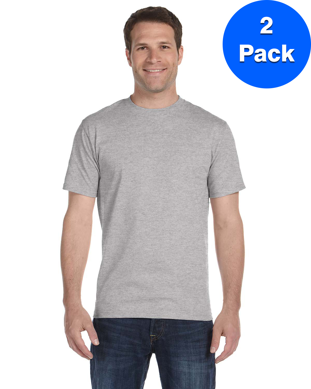 Hanes Tall Beefy-T pour Hommes - 518T (Lot de 2)