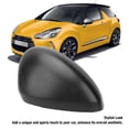 thumbnail image 4 of Side Mirror Cap Cover Black Sporty Look Scratch Resistant Rearview Door Wing Mirror Cap for DS3 2009 to 2015 Automotive Exterior, 4 of 7
