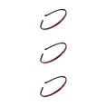 thumbnail image 2 of serony Bandeau pour le Visage Lavage Bandeau Faux Cuir Style Simple Multicolore Fournitures à la Maison Accessoires de Mode Bandeaux pour les Femmes Rouge 3Set, 2 of 6
