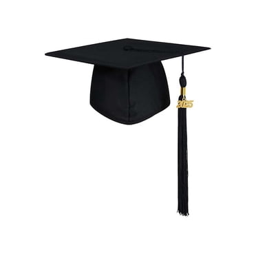 GDREDA Mens Hat Graduation Hat School Unisex Student Graduation Cap For Adult,Black
