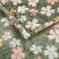 thumbnail image 2 of Mainstays Plush Throw Blanket Floral, 2 of 8