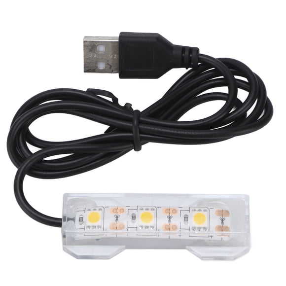 <p>Fish LED Light, With USB Plug Lightweight Easy To Carry Used For Daily Lighting Fish USB Light For Home For Fish For Small Aquariums For Daily</p>