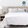 thumbnail image 4 of Bare Home Satin Body Pillowcase - Luxury Pillowcase - Soft and Smooth - Breathable - Envelope Closure, Silver, 4 of 6