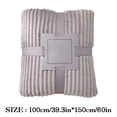 thumbnail image 3 of Couverture en Flanelle Douce et Chaude Couverture de Lit Jeté de Sofa, 3 of 3