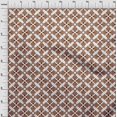 thumbnail image 5 of oneOone Georgette Viscose Brown Fabric Mosaic Sewing Material Print Fabric By The Yard 42 Inch Wide, 5 of 5