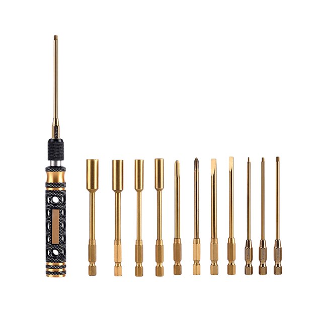 Xingzhi Complete RC Toolkit RC Screwdriver Nut Driver Style And Exquisite 1Set