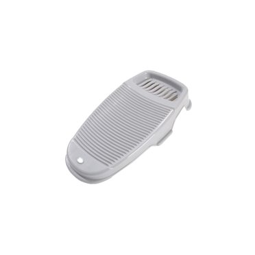 Anti-Slip Plastic Washboard with Soap Holder, Portable Laundry Board for Handwashing Clothes/Socks, Compact Design for Dorms/Travel