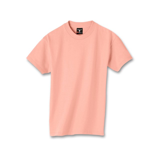 Hanes Beefy-T Boy`s T-Shirt, S, Candy Orange