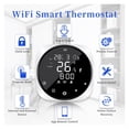 thumbnail image 3 of Wifi Smart Thermostat For Water/Electric Floor Heating/Water Gas Boiler Temperature Remote Controller ,Easily DIY, 3 of 7