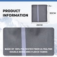 thumbnail image 4 of Lot de 2 Cache-Cou Hommes et Femmes Masque de Ski par Temps Froid Noir Gris, 4 of 7