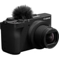 thumbnail image 2 of Canon PowerShot V1 4K Vlogging Camera + 128GB Memory Card + Case + ZeeTech Accessory Bundle, 2 of 4