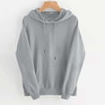 thumbnail image 1 of Sweat à Capuche Femme Manches Longues Chandail en Molleton Haut Long Chandails en Molleton pour Femmes, 1 of 6