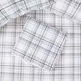 thumbnail image 3 of Gogreen 100% Cotton Christmas Sheet Set Full Size, Christmas Plaid, 3PC Set, Breathable Bed Sheet for Hot Sleeper and Night Sweats, Deep Pocket Up to 16 Inches, 3 of 8