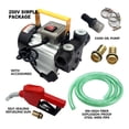 thumbnail image 2 of Pompe de Transfert de Carburant Électrique Auto-Amorçante 550w, Pompe à Huile Bio-Carburant 550w Pompe de Ravitaillement Automatique Pompe de Transfert Automatique, Facile à Utiliser, 2 of 5