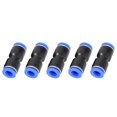 thumbnail image 1 of 5Pcs Pneumatic Push In Fittings Air Valve Water Hose Pipe Connector Joiner, 1 of 6