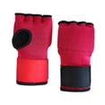 thumbnail image 4 of koolsoo Gants Intérieurs de Boxe Confortables Bandeaux pour les Mains pour Taekwondo Karaté Arts Martiaux Rouge, 4 of 9