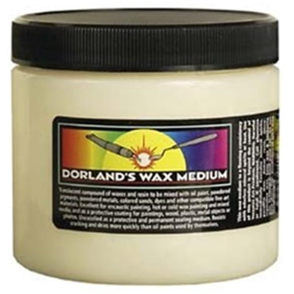 Art Supplies VDW2001 Dorlands Wax Medium, 1 Gallon