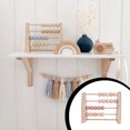 thumbnail image 3 of Wood Abacus Toy Beads Counting Playthings Simple Polishing Safe Design Early Education Math Learning Toys Educational Prop Home Decoration Pink, 3 of 6